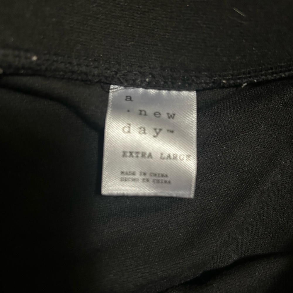A New Day Classic Black Blouse